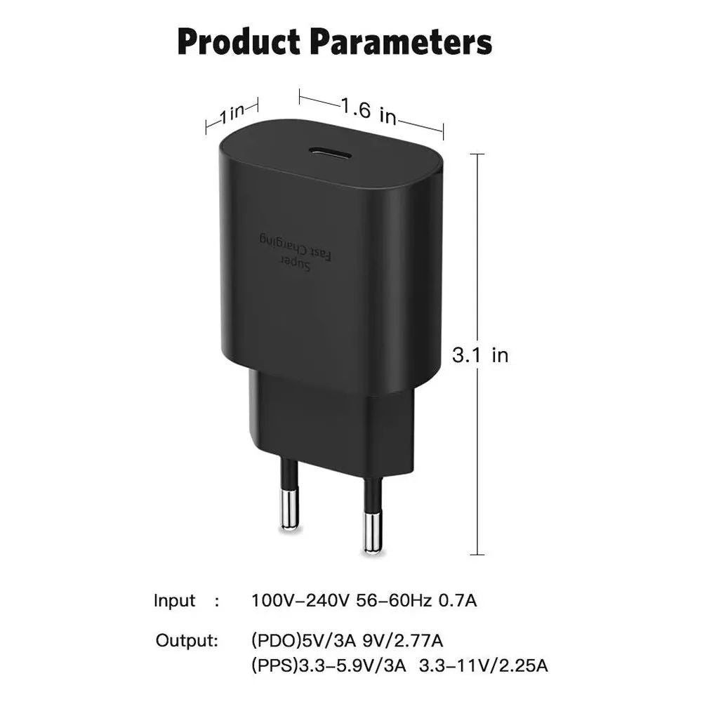 Alpheal™ PowerMax 25W Fast USB-C Charger